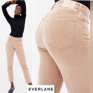NWT Everlane The Cheeky Straight Corduroy Regular Pants Women’s 29 in Petal